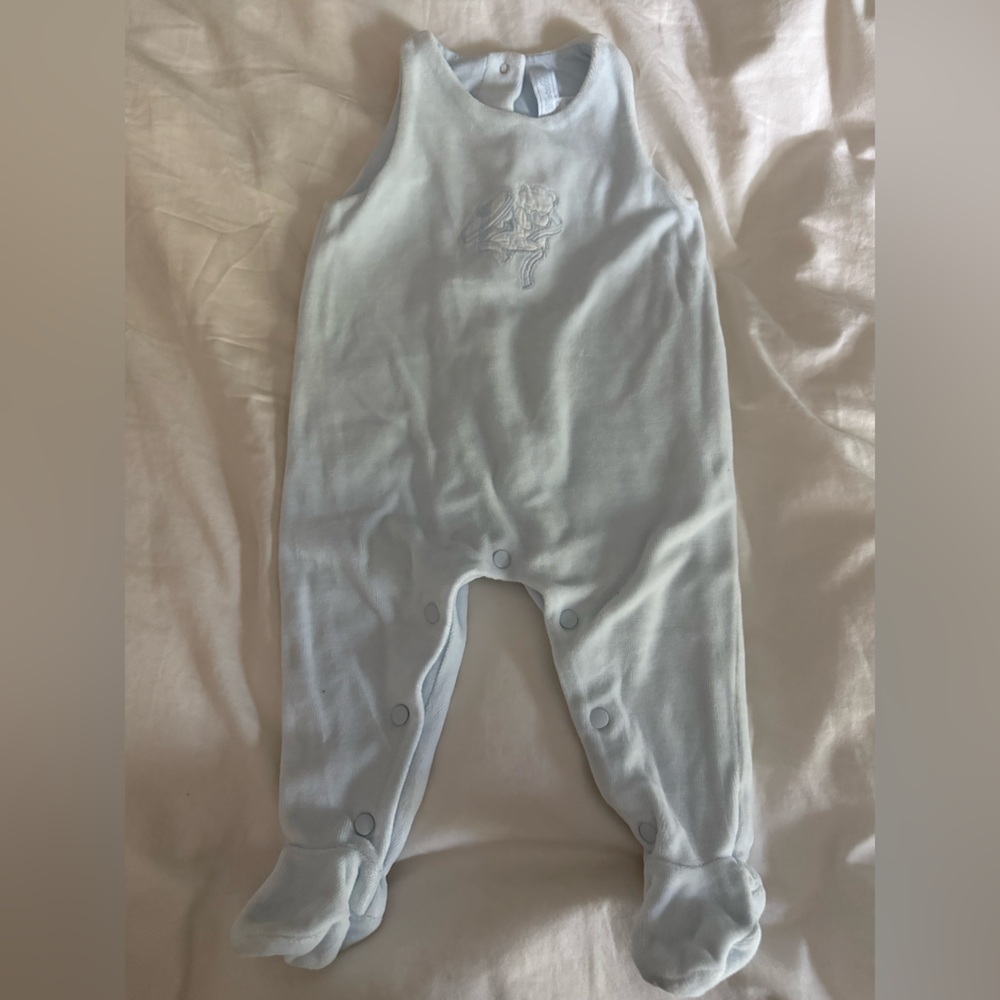Tartine et Chocolat Blue Jumpsuit Comfortable Cotton Blend